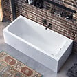 VILLEROY ET BOCH - Baignoire droite 140 X 70  Architectura acrylique - vignette