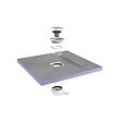JACKON - Jackon Receveur de douche à carreler Aqua Centré 1200x1200x40mm siphon horizontal offert (4512090 + 4512007) - vignette