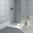 JACKON - Jackon Receveur de douche à carreler Aqua Centré 1200x1200x40mm siphon horizontal offert (4512090 + 4512007) - vignette