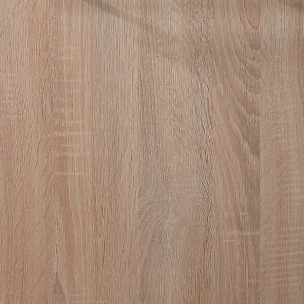 PLANETE BAIN - Meuble lave-mains complet couleur chêne Oak bordolino avec mitigeur eau chaude/eau froide - large