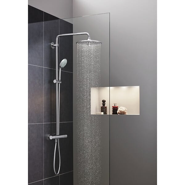 GROHE - EUPHORIA SYSTEM 260 colonne de douche thermostatique XL, Chrome, (27296003) - large