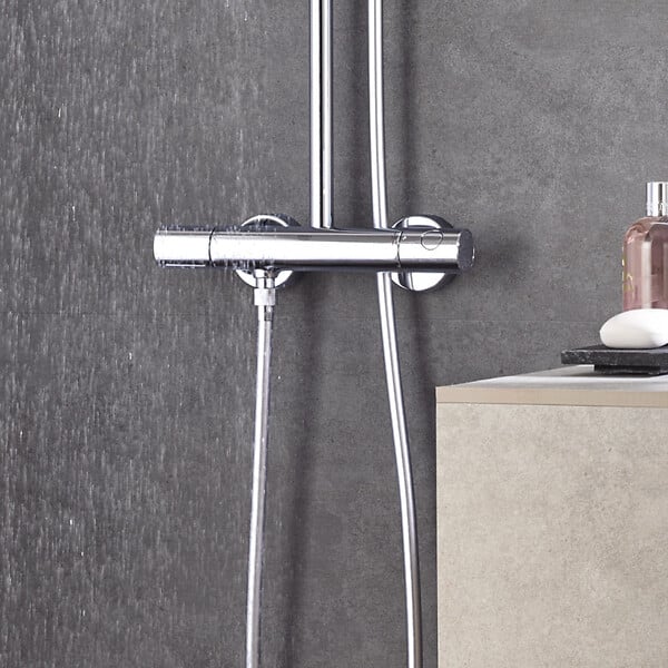 GROHE - EUPHORIA SYSTEM 260 colonne de douche thermostatique XL, Chrome, (27296003) - large