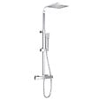 AICA SANITAIRE - Colonne de douche thermostatique-Chrome-Laiton&Inox - vignette