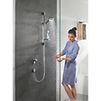 HANSGROHE - Hansgrohe Ecostat 1001 CL Pack Mitigeur Thermostatique bain/douche + Set de douche Crometta Vario avec porte-savon (13201000-Crometta2) - vignette