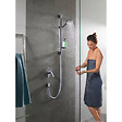 HANSGROHE - Hansgrohe Ecostat 1001 CL Pack Mitigeur Thermostatique bain/douche + Set de douche Crometta Vario avec porte-savon (13201000-Crometta2) - vignette