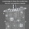 AICA SANITAIRE - Colonne de douche thermostatique-Chrome-Laiton&Inox - vignette