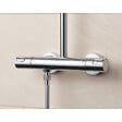 GROHE - Grohe Vitalio Start Colonne de douche Ecojoy avec mitigeur thermostatique, douche de tête 250 mm, douchette 2 jets, Chrome (26816000) - vignette