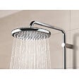GROHE - Grohe Vitalio Start Colonne de douche Ecojoy avec mitigeur thermostatique, douche de tête 250 mm, douchette 2 jets, Chrome (26816000) - vignette