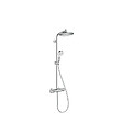 HANSGROHE - Hansgrohe Pack Colonne de douche SHOWERPIPE CROMETTA S240 chromé + IPS WashBall (27267000*) - vignette