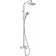 HANSGROHE - Hansgrohe Vernis Shape Colonne de douche 230 1jet avec mitigeur baignoire, Chrome (26284000) - vignette