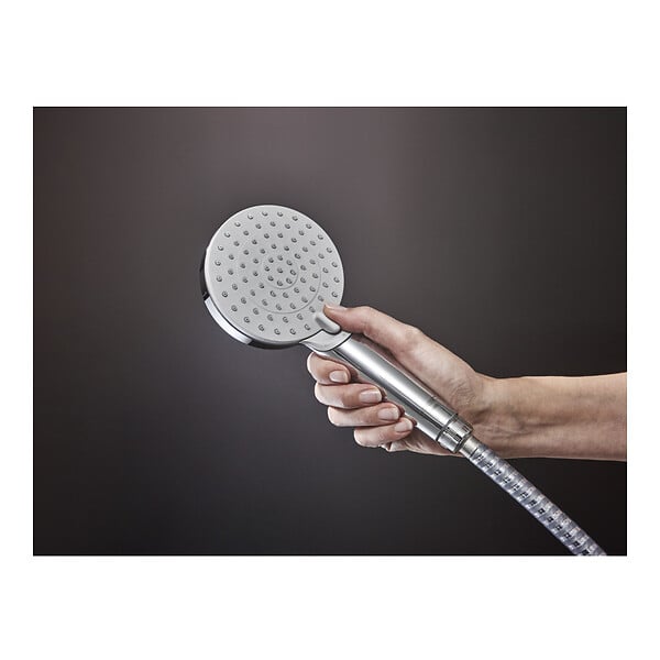 HANSGROHE - Hansgrohe Vernis Shape Colonne de douche 230 1jet Green 5,7 l/min avec mitigeur thermostatique, Chrome (26319000) - large