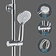 AICA SANITAIRE - Colonne de douche thermostatique-Chrome-Laiton&Inox - vignette