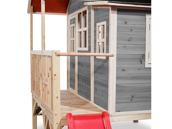 EXIT TOYS - Maisonnette en bois pour enfants Loft 350 Gris - Exit Toys - large