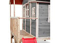 EXIT TOYS - Maisonnette en bois pour enfants Loft 350 Gris - Exit Toys - vignette