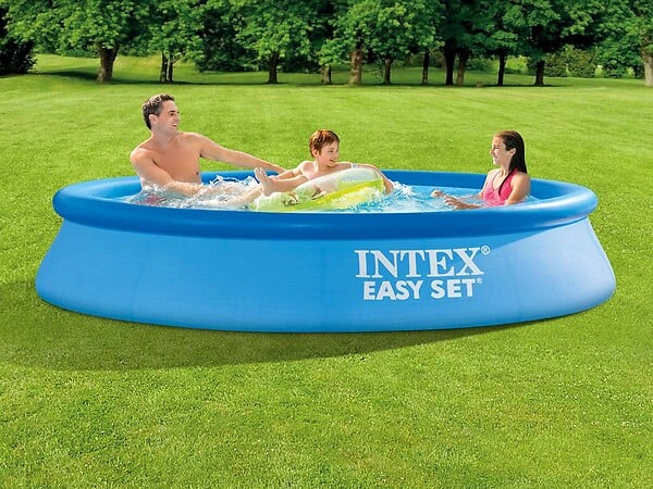 INTEX - Piscine autoportée Easy Set 3,05  x 0,61 m (avec filtration) - Intex - large