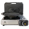 KEMPER - Barbecue gaz Grill 2en1 Réchaud gaz piézo 2200 W + 4 cartouches gaz butane KEMPER - vignette
