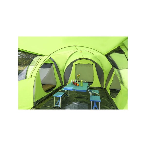 KINGCAMP - Tente de camping familiale 8 places Torino - Dimensions : 600 x 570 x 203 cm - large