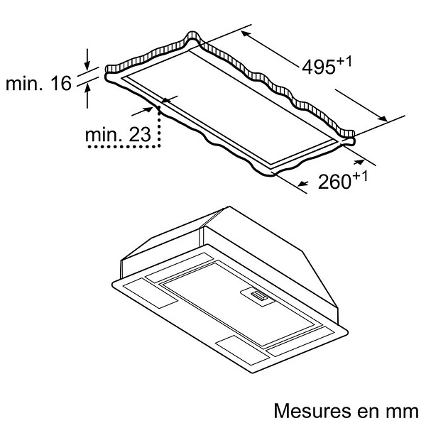 SIEMENS - groupe filtrant 53cm 300m3/h - lb53naa30 - large