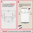 ARISTON - Chauffe-eau électrique Plat 80 l Ariston VELIS DUNE + Kit installation - vignette