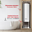 ARISTON - Chauffe-eau electrique vertical ARISTON Sagéo 100 l - Ø 560 mm - vignette