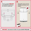 ARISTON - Chauffe-eau électrique Plat 65 l Ariston VELIS DUNE + Kit installation - vignette