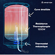 ARISTON - Chauffe-eau électrique Vertical Mural 50 l Ariston Pro1 R - vignette