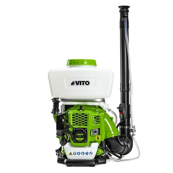 VITO - Pulvérisateur Thermique Atomiseur 14L - 2T 43 CC - Pulvérisateur Poudres & Liquides Portée 12m - Jardinage, Agriculture VITO - large