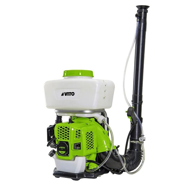VITO - Pulvérisateur Thermique Atomiseur 14L - 2T 43 CC - Pulvérisateur Poudres & Liquides Portée 12m - Jardinage, Agriculture VITO - large