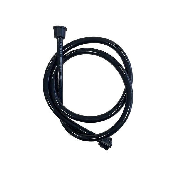 VITO - Flexible de rechange 1.20m en PVC Tuyau noir avec embouts pour Pulvérisateurs jardin VITO - large