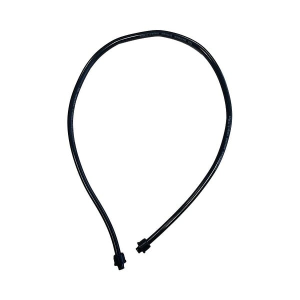 VITO - Flexible de rechange 1.20m en PVC Tuyau noir avec embouts pour Pulvérisateurs jardin VITO - large