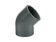 FITT - Coude PVC pression 45° femelle Ø 50 mm - Fitt - vignette