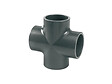 FITT - Croix PVC pression 90° femelle Ø 50 mm - Fitt - vignette