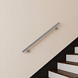AICA SANITAIRE - Main courante inox 304 pour intérieur et extérieur - couleur argent- en 120cm- Fixation murale incluse - vignette