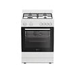 INDESIT - Cuisinière Gaz 72l 4 Feux Blanc - I6G5KCW - vignette