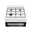 INDESIT - Cuisinière Gaz 72l 4 Feux Blanc - I6G5KCW - vignette