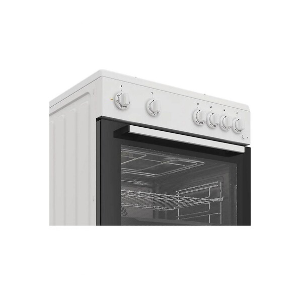 INDESIT - Cuisinière Gaz 72l 4 Feux Blanc - I6G5KCW - large