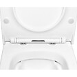 IDEVIT - Idevit abattant ultra fin déclipsable avec frein de chute pour cuvette Alfa AL010 (AL030S) - vignette