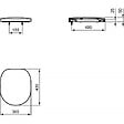 IDEAL STANDARD - Ideal Standard CONNECT Abattant et couvercle (E712801) - vignette