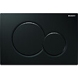GEBERIT - Plaque de déclenchement Geberit Sigma01, Noir brillant - vignette
