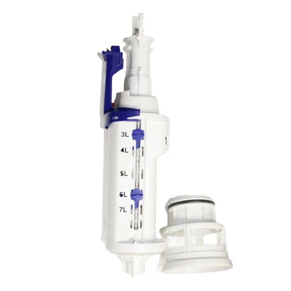 ROCA - Roca Active Mécanisme de chasse d'eau double Galileo Duo avec tige (AV0022500R) - large