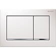 GEBERIT - Geberit Plaque de déclenchement Omega 30 blanc/chromé brillant/blanc - (115.080.KJ.1) - vignette