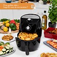 KITCHEN MOVE - Friteuse électrique sans Huile TORNADO Noir Polypropylène 3.5L 1400W - vignette