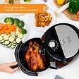 KITCHEN MOVE - Friteuse électrique sans Huile TORNADO Noir Polypropylène 3.5L 1400W - vignette