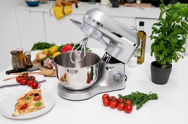 KITCHEN MOVE - Robot patissier multifonction VIPER Gris Acier 1500W - large