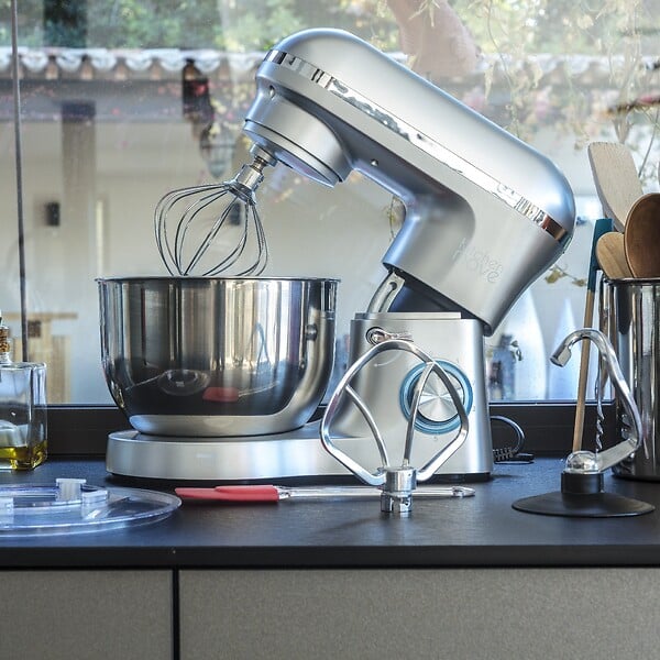 KITCHEN MOVE - Robot patissier multifonction VIPER Gris Acier 1500W - large