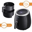 KITCHEN MOVE - Friteuse électrique sans Huile STORM Noir Polypropylène 2000W - vignette
