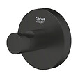 GROHE - Lot de deux START patère mural, noir mat (411732430-GroheBlackDuo) - vignette
