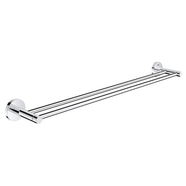 GROHE - Grohe ESSENTIALS - Porte serviettes double (40802001) - large