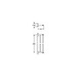 GROHE - Grohe ESSENTIALS - Porte serviettes double (40802001) - vignette