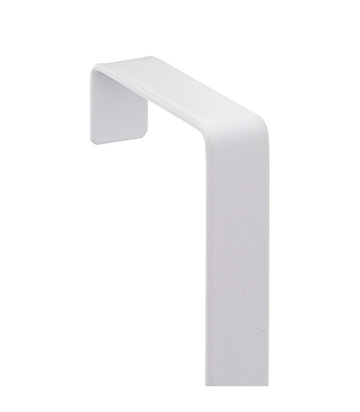 5 FIVE SIMPLY SMART - Porte-serviettes de porte 5 accroches en métal Blanc et Bambou - large